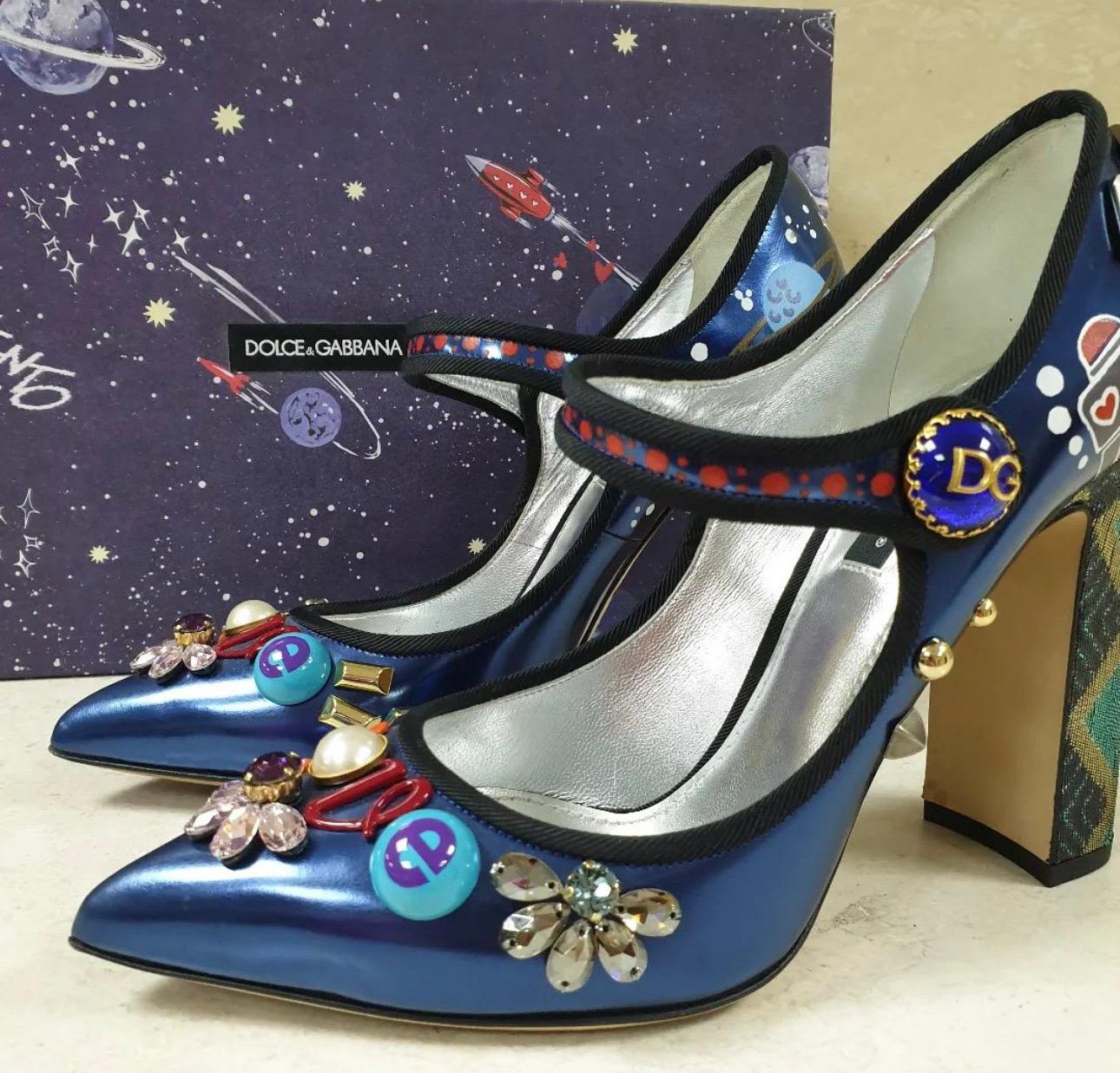 Women's or Men's  Dolce & Gabbana Bellucci Mary Jane Shoes Pumps