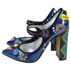Dolce & Gabbana Bellucci Mary Jane Shoes Pumps