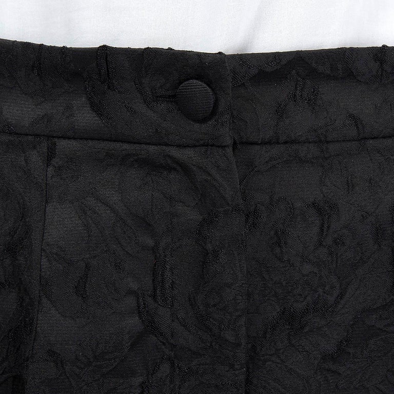 Dolce & Gabbana Black Polyester Dress Pants main image 1