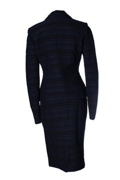 Dolce & Gabbana, black and blue structured twin set