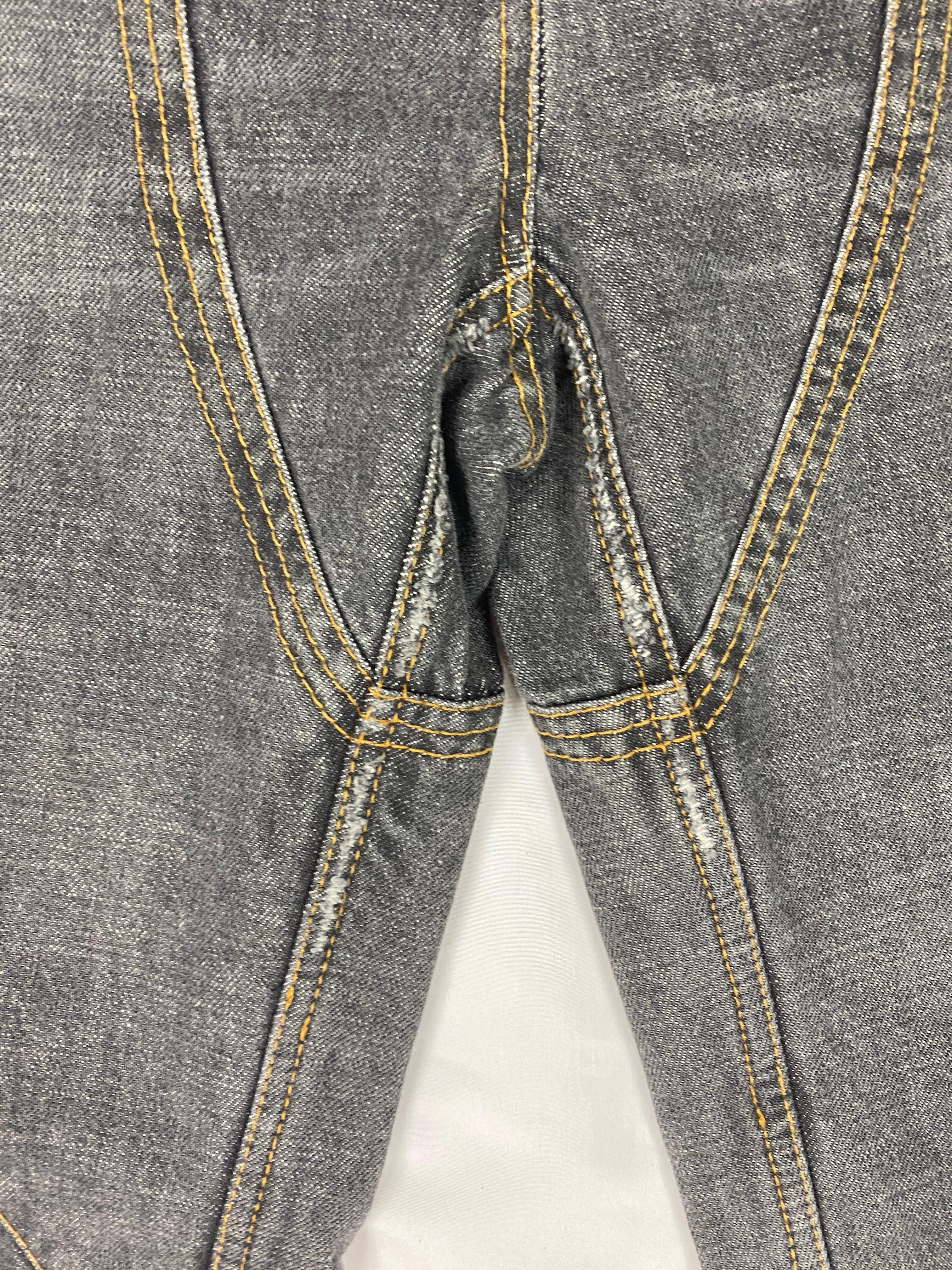 Vaqueros pitillo Dolce & Gabbana Negros y Grises, Talla 40 en Nuevo estado para la venta en Beverly Hills, CA