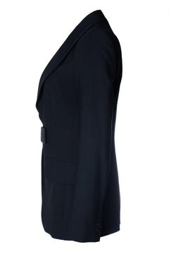 Dolce & Gabbana, black blazer with velcro closure