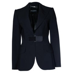 Dolce & Gabbana, black blazer with velcro closure