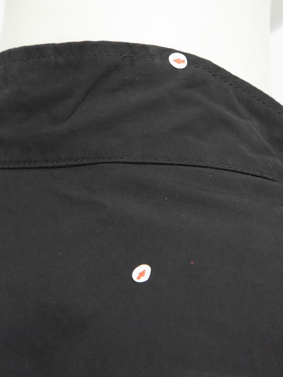 Dolce & Gabbana - Giacca bomber nera con dettagli in pelle taglia XXL in vendita 1