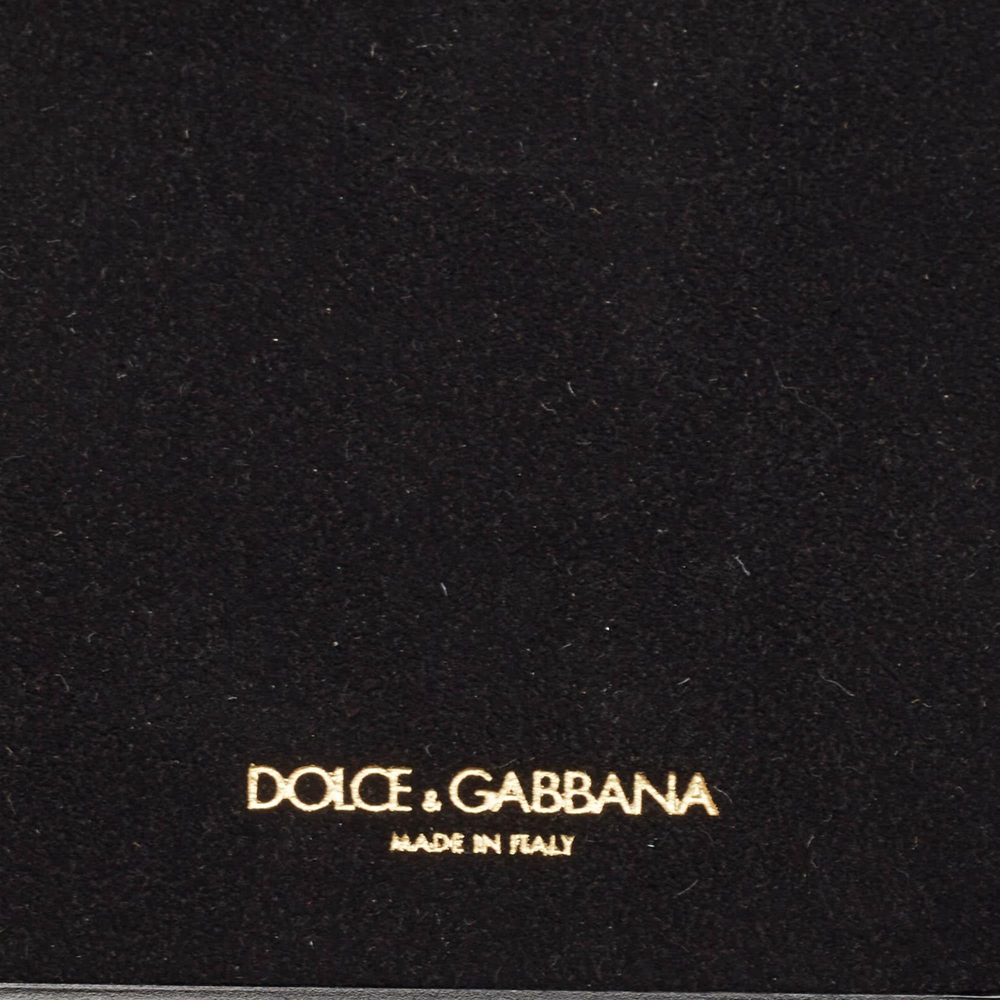 Donna Dolce & Gabbana Custodia Radio Bottalato Nera per iPhone 7 Plus in vendita