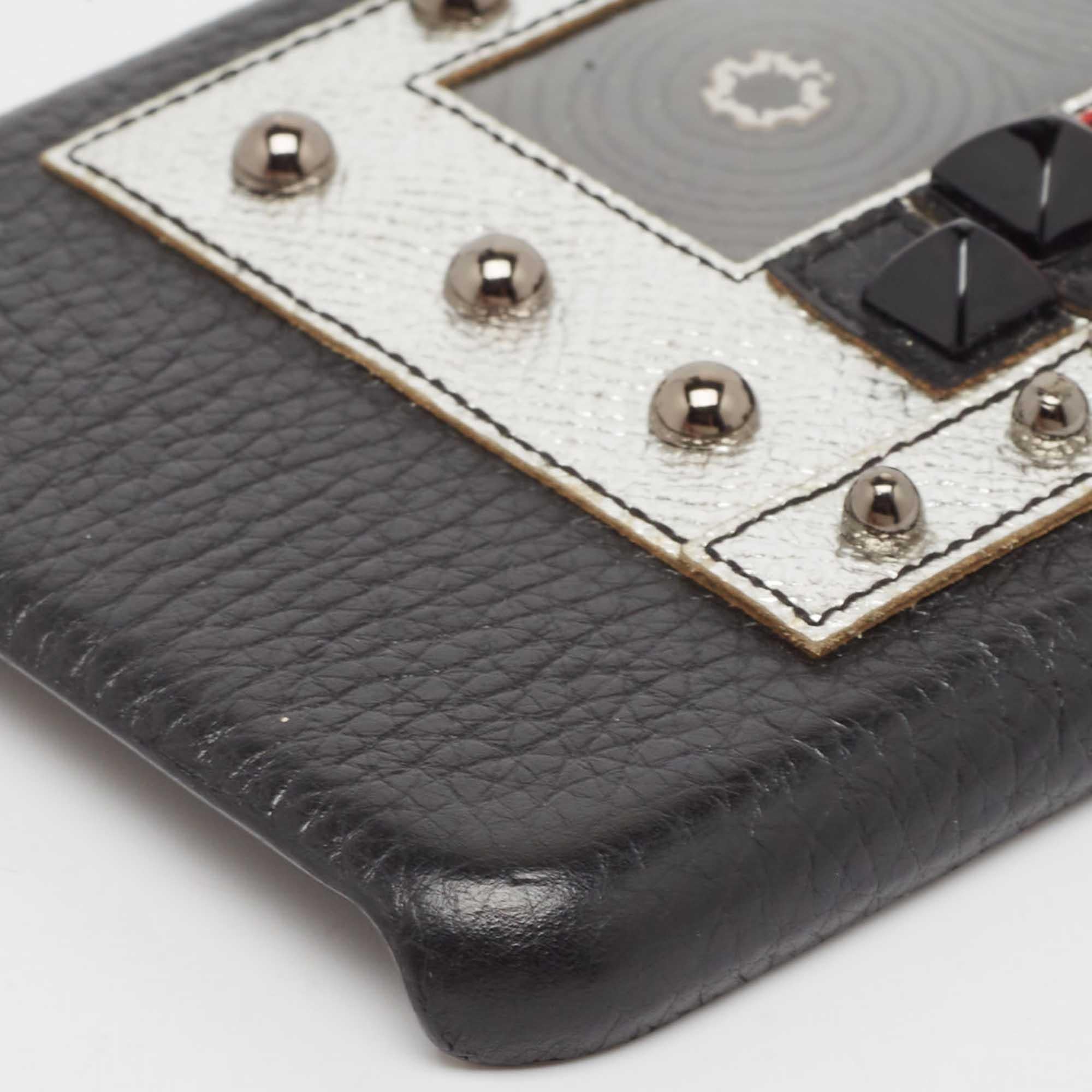 Dolce & Gabbana Custodia Radio Bottalato Nera per iPhone 7 Plus in vendita 2