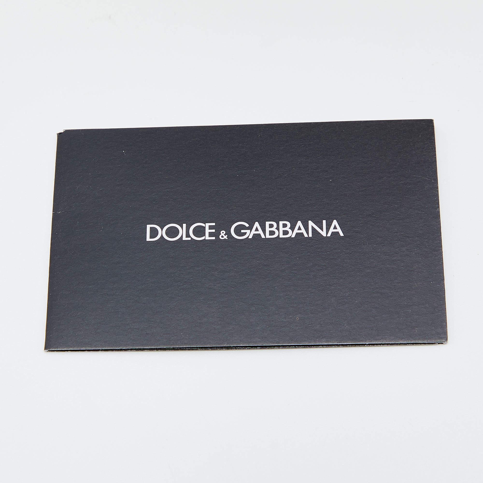 Dolce & Gabbana Black/Brown Leather and Suede Combat Boots Size 40 5