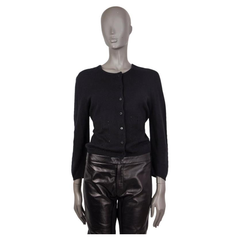 Dolce & Gabbana Cream Cashmere Knit Cropped Cardigan Sweater main image 1