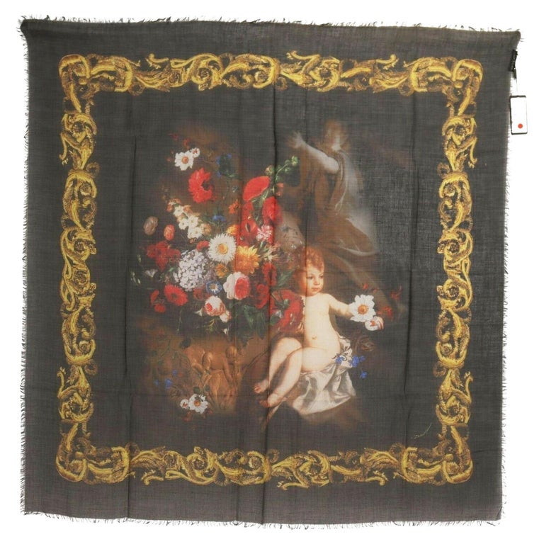 Dolce & Gabbana Black Cashmere Scarf main image 1