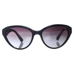 Dolce & Gabbana, Black cat-eye sunglasses