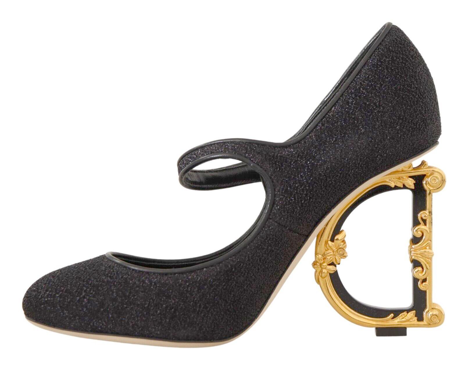 DOLCE & GABBANA

Gorgeous brand new with tags, 100% Authentic Dolce & Gabbana devotion mary jane pumps with DG logo heels.

Model: Heels pumps


Color: Black
Material: 43% Cotton 47% Nylon 10% Leather

Sole: Leather

Logo details

Very high quality