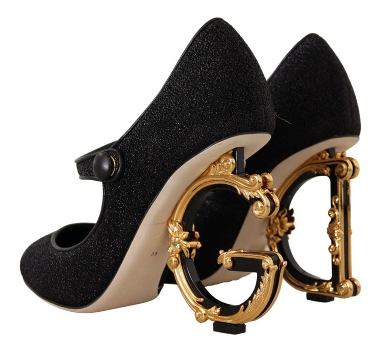 dolce and gabbana baroque heels