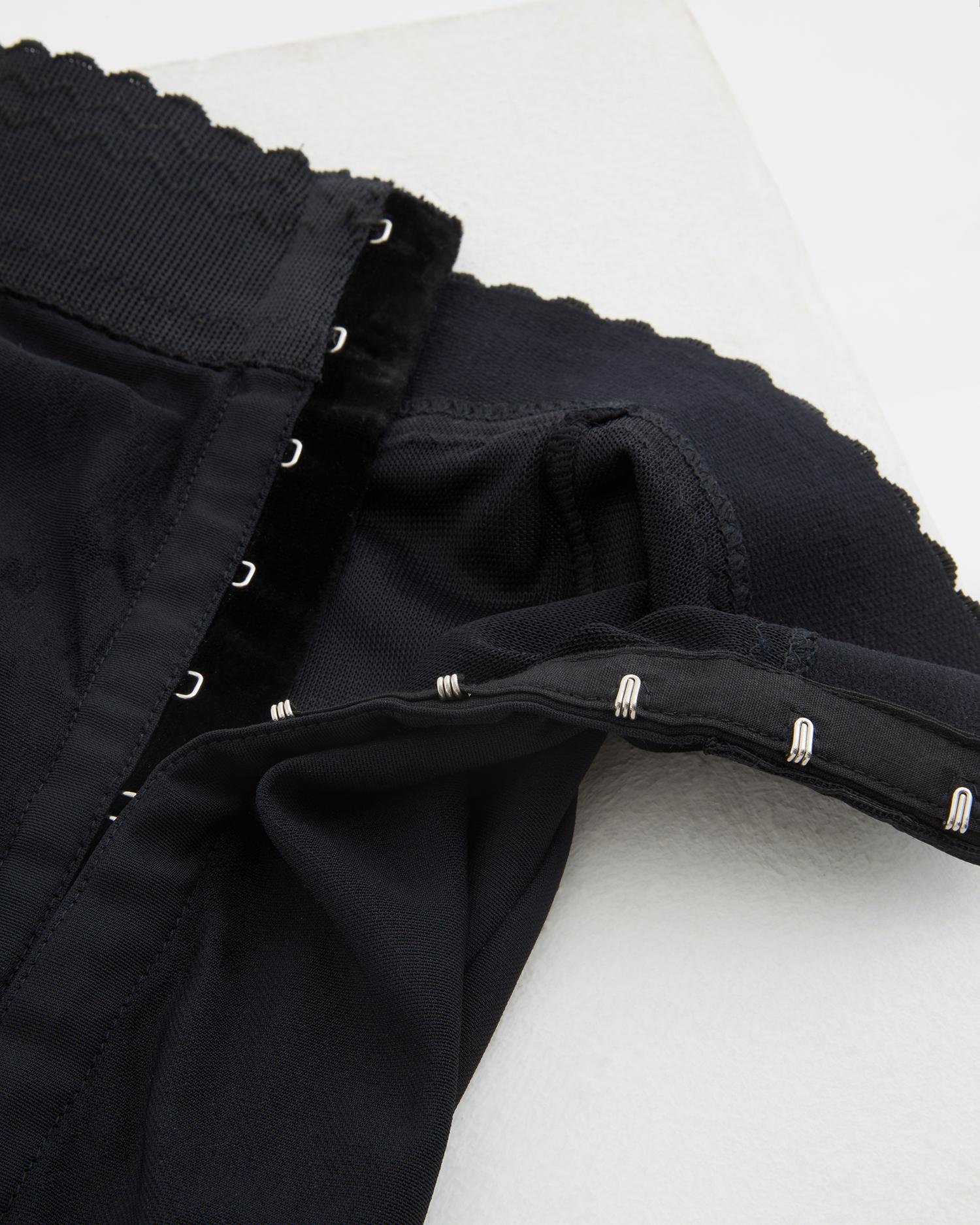 Dolce & Gabbana black corset pencil skirt, ss 1991 3