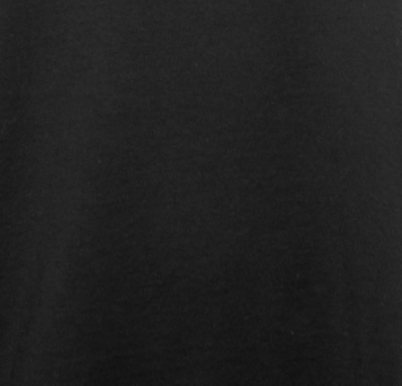 Noir Dolce & Gabbana - Top asymétrique fendu en coton noir S en vente