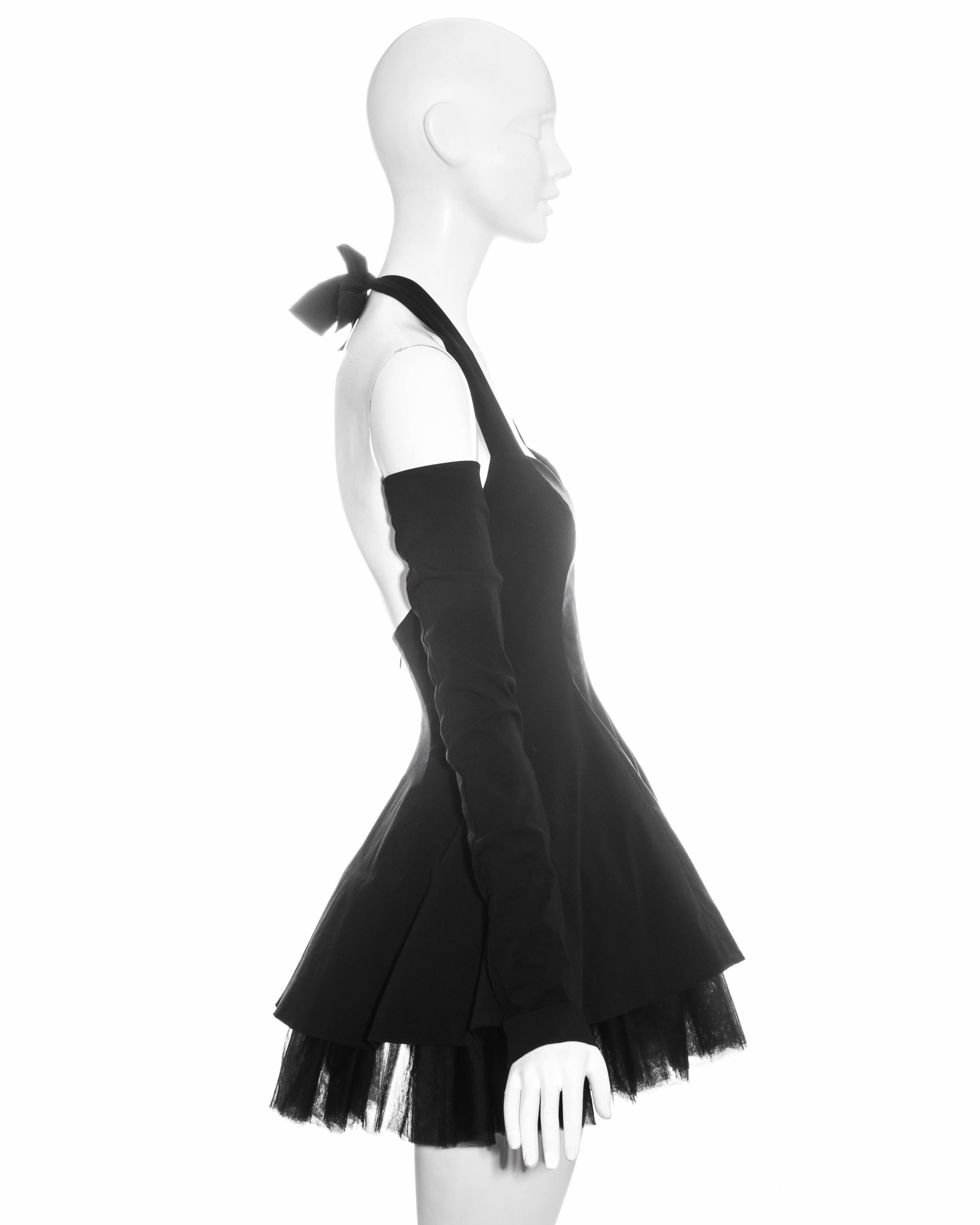 dolce and gabbana 1992 black dress