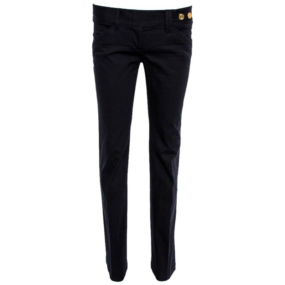 DOLCE&GABBANA denim Studded tiger embroidered jeans Pants Bottoms Indigo 40