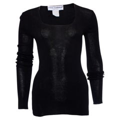 Dolce & Gabbana, Black cotton stretch