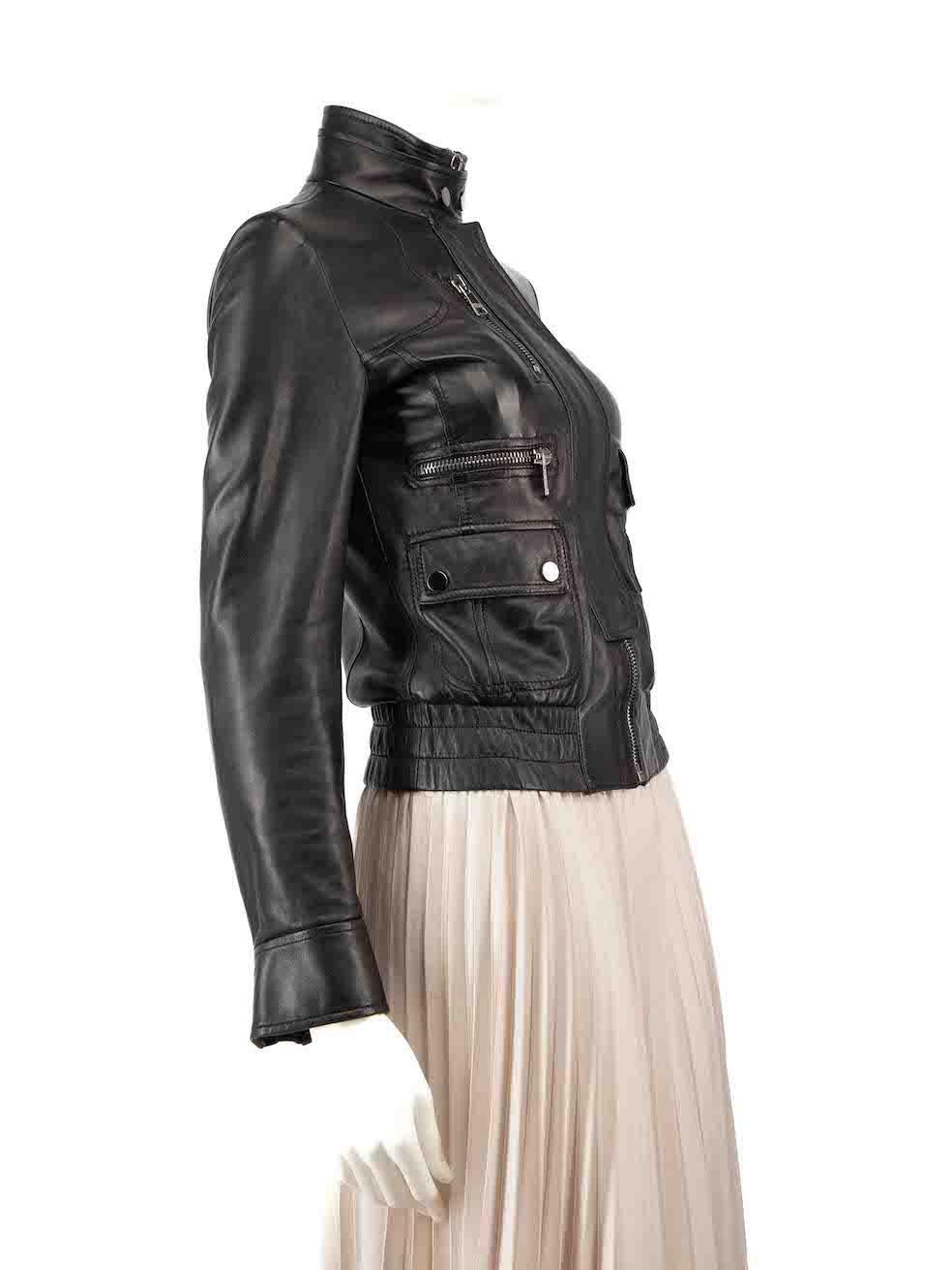 CONDITION is Very good. Minimal wear to the jacket is evident. Small abrasions to centre back and discolouration to front left pocket, and cuffs. Tarnishing to metal hardware on zips on this used Dolce & Gabbana designer resale item.
 
 
 
 Details
