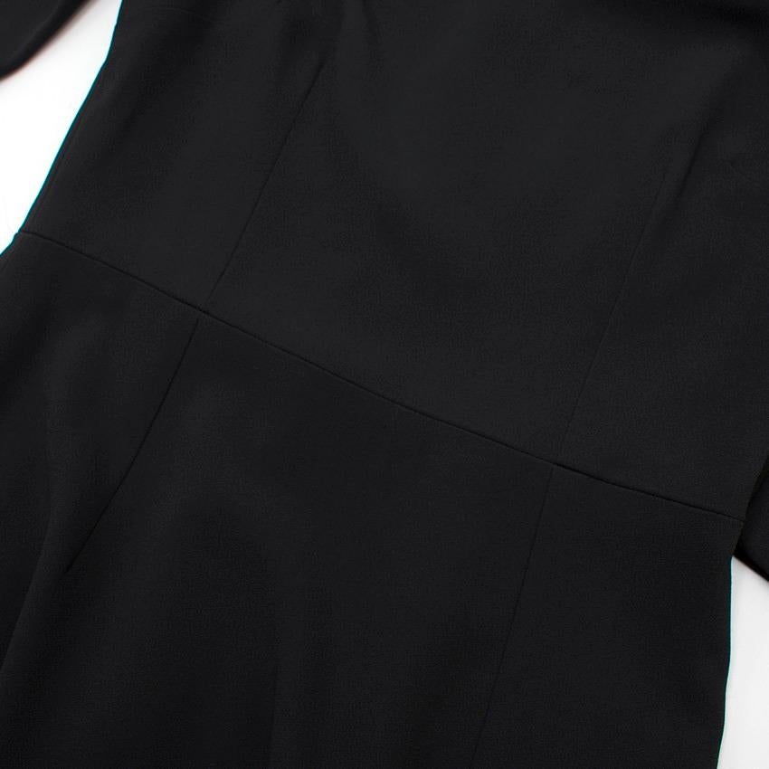 Dolce & Gabbana Black Crystal Embellished Dress US 8 5