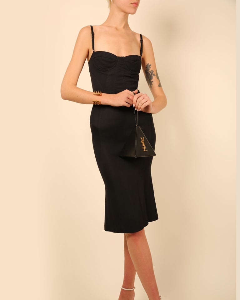 lace dress midi length Tea-Length Midi Prom Dress with Short Puff Sleeves Black / Medium