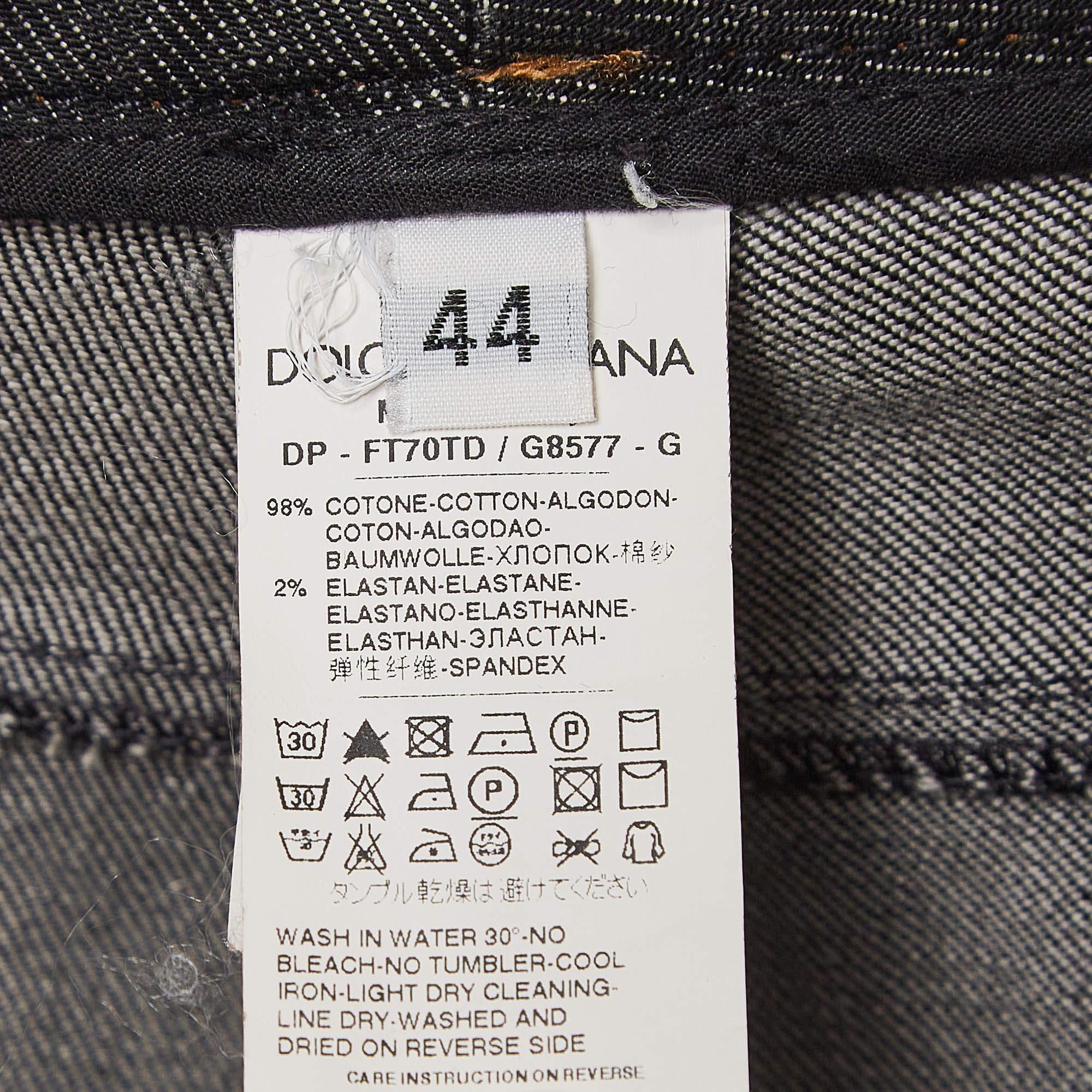 Dolce & Gabbana Vaqueros Negros M Cintura 32 en venta 1