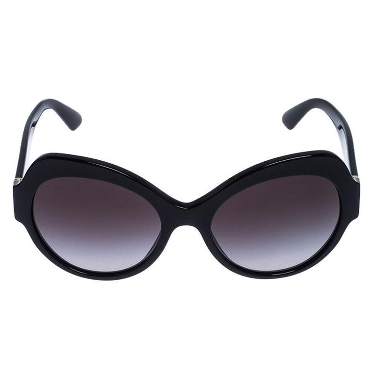 Dolce And Gabbana Black Dg 4320 Cateye Sunglasses For Sale At 1stdibs