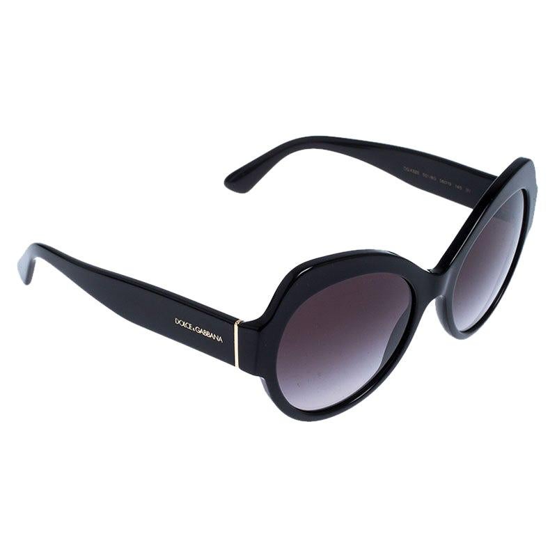 Dolce & Gabbana Black DG 4320 Cateye Sunglasses