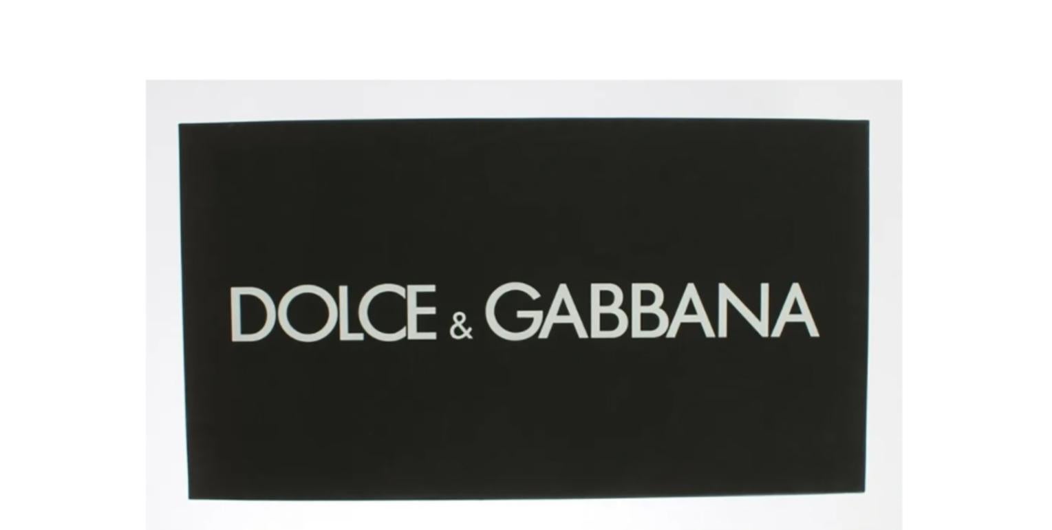 Dolce & Gabbana Black Gold Canvas Shoes Ankle Strap Sandals Baroque Angel  5