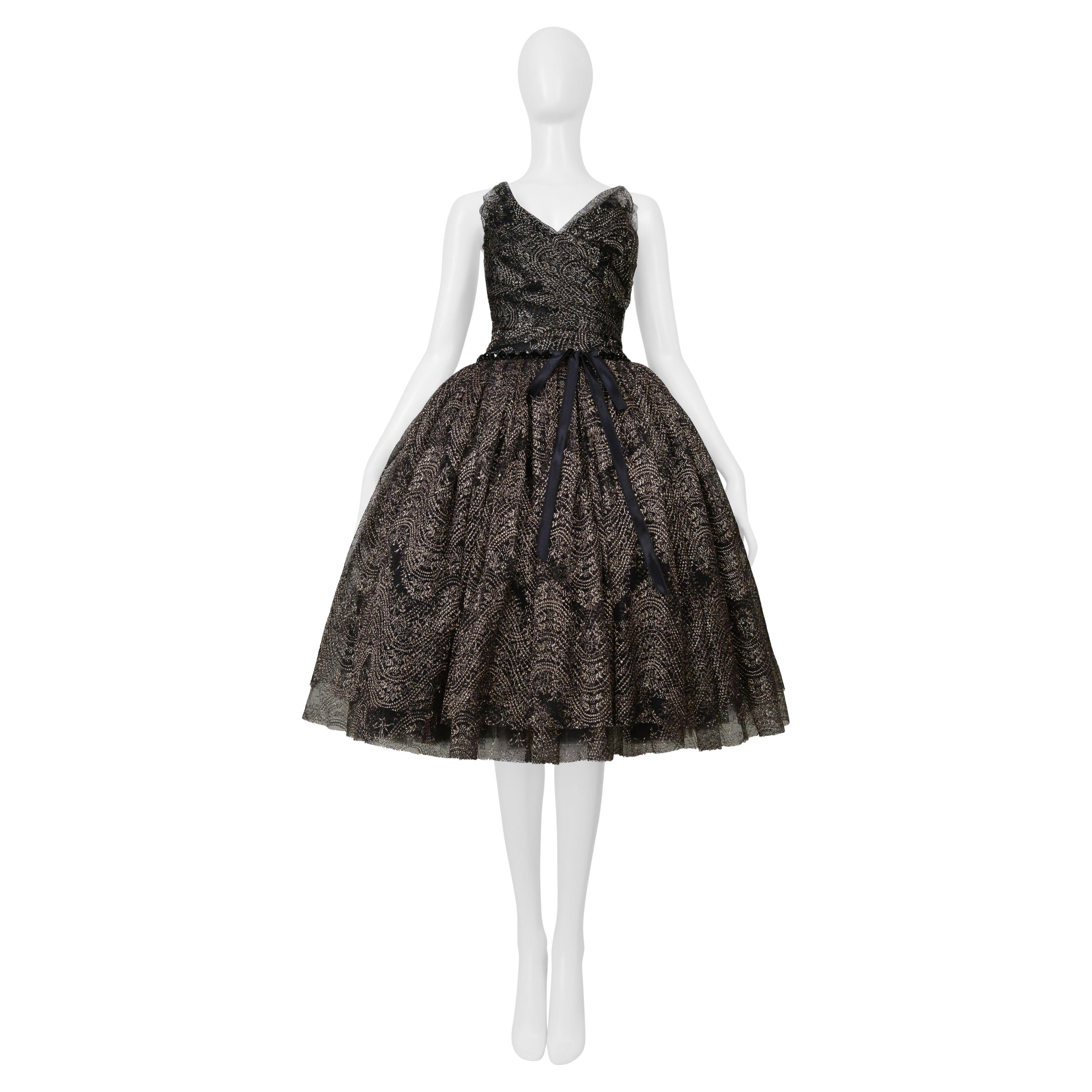 Dolce & Gabbana Schwarz & Gold Spitze Partykleid 2012