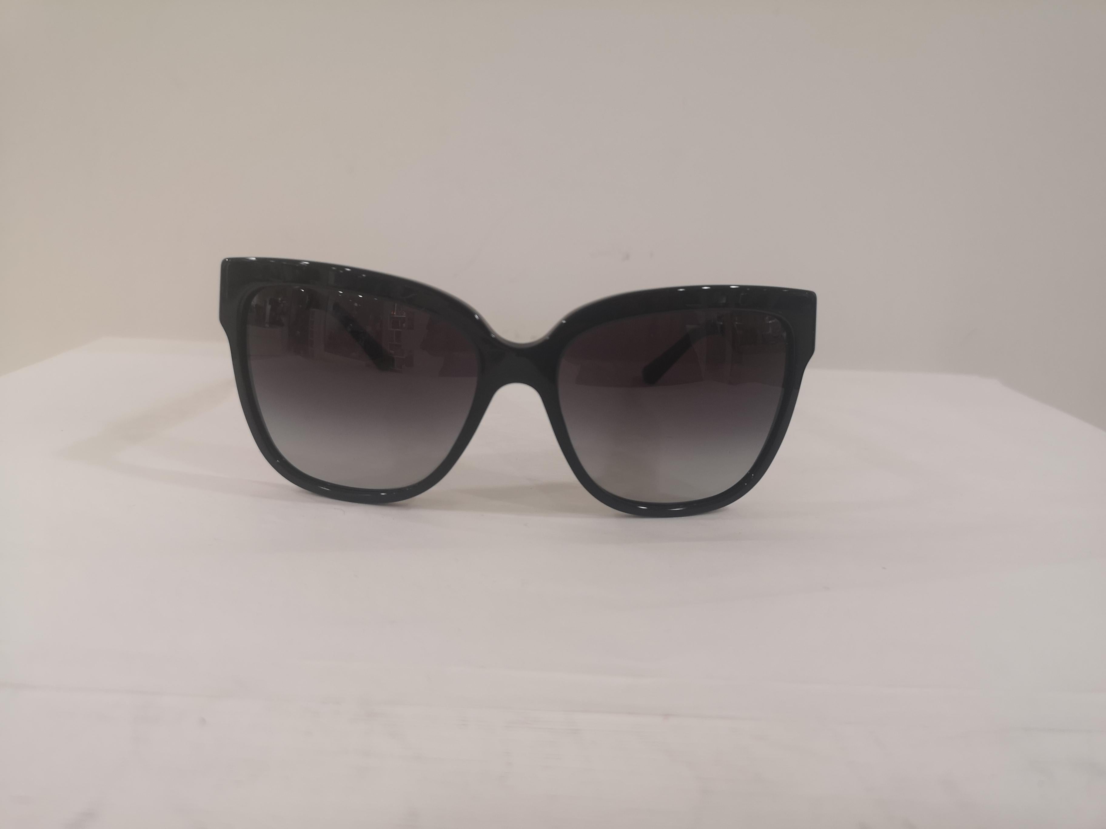 Dolce & Gabbana black gold sunglasses NWOT For Sale 4