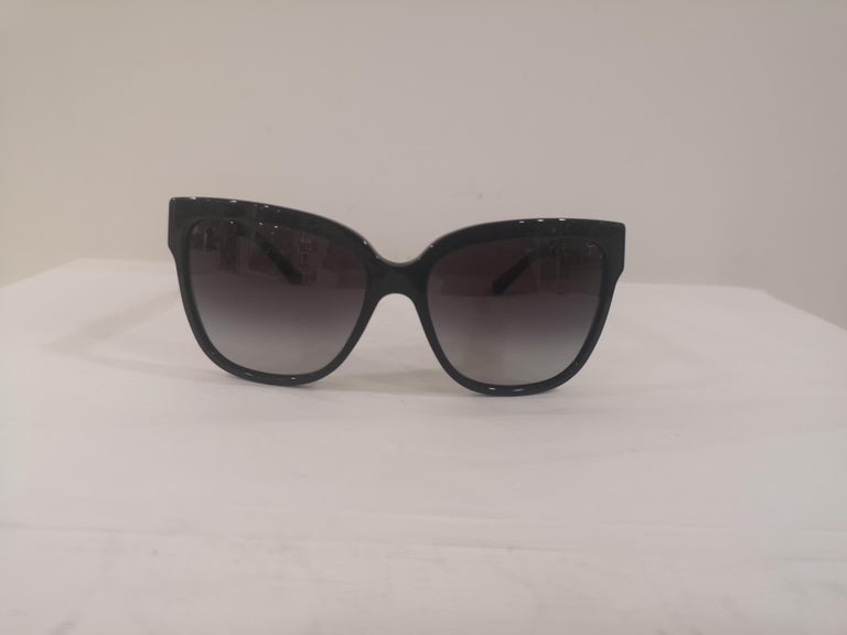 Dolce and Gabbana black gold sunglasses NWOT For Sale at  display picture 1