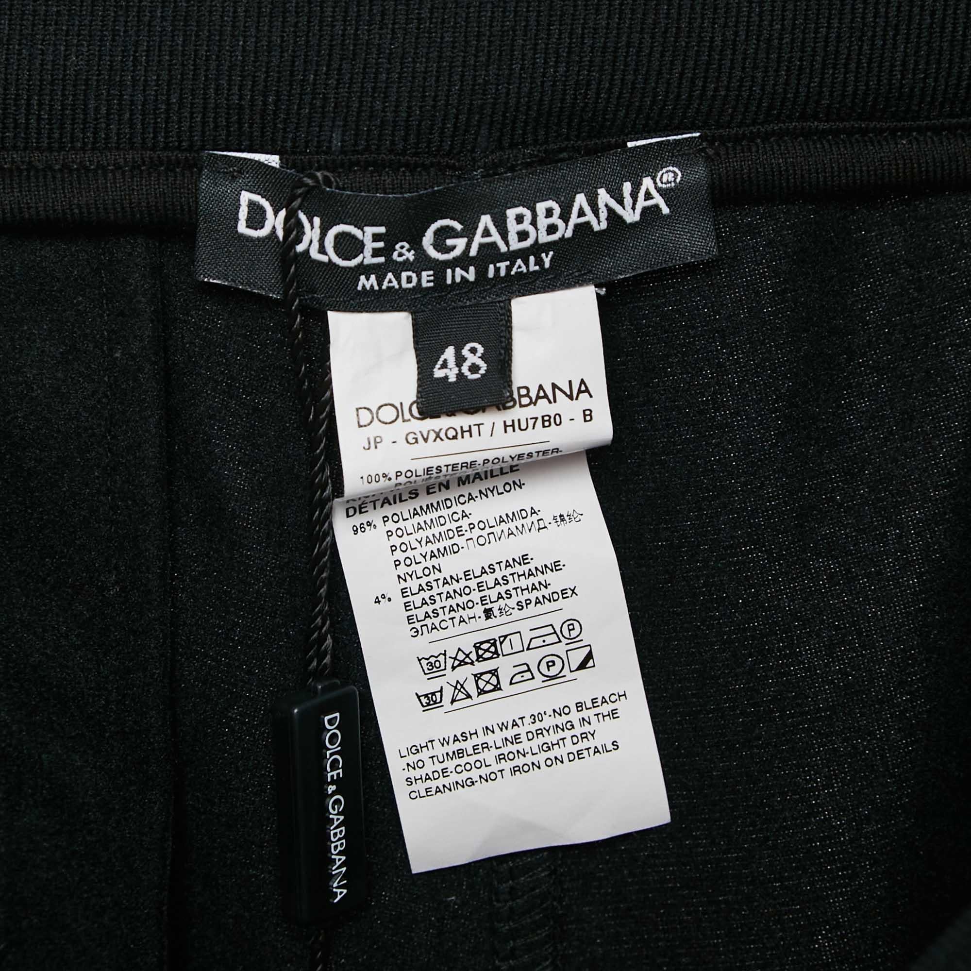 Dolce & Gabbana Pantalon de jogging en jersey noir M. Neuf à Dubai, Al Qouz 2
