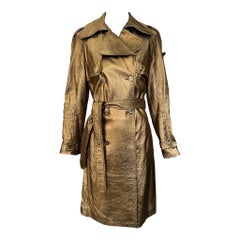 Dolce & Gabbana Black Label A/W Bronze Trench Coat, 2023