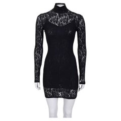 Dolce & Gabbana Schwarzes Spitzenkleid - Größe XS