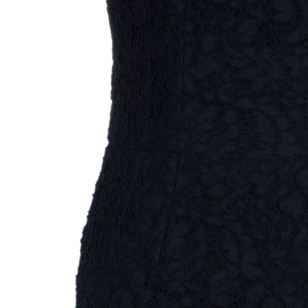 Women's Dolce & Gabbana Black Lace Shift Dress M