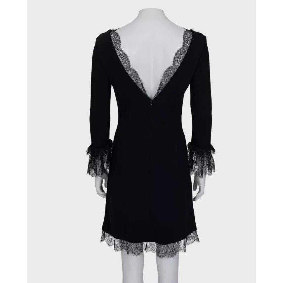 Nero Dolce & Gabbana - Vestito aderente in pizzo nero - IT44 / L Pre-owned in vendita