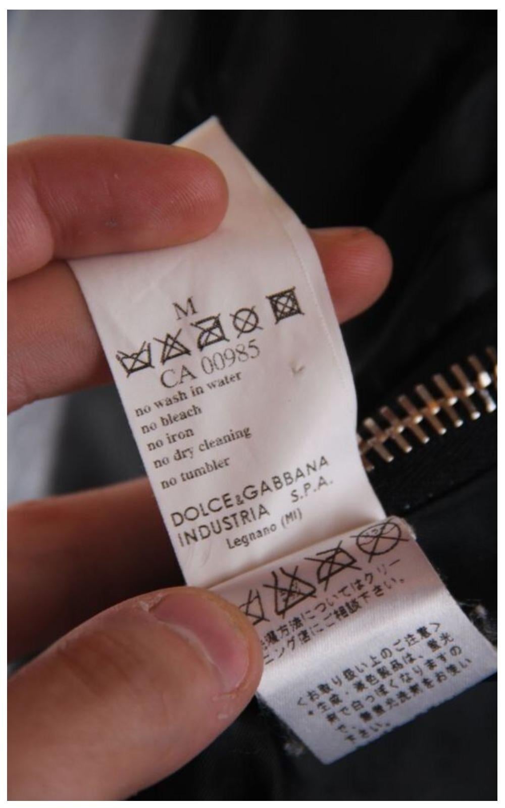 Dolce & Gabbana black leather bondage jacket Spring / Summer 2003 For Sale 4