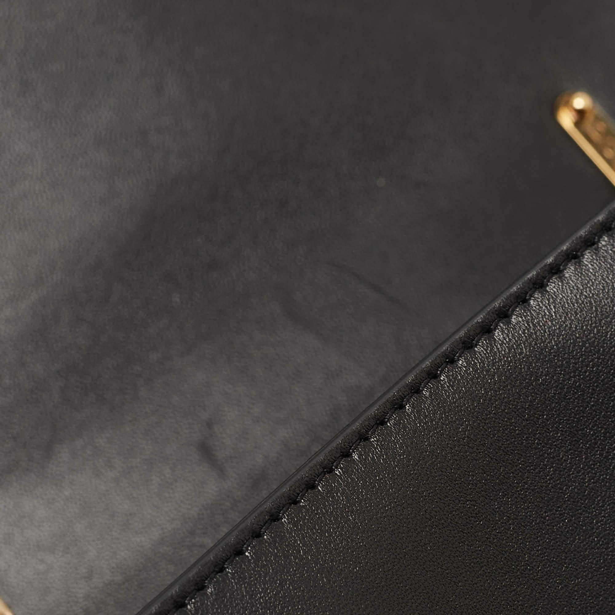 Dolce & Gabbana Black Leather Devotion Mordore Crossbody Bag 12