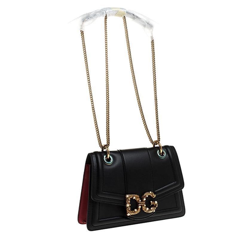 Dolce & Gabbana Multicolor DG AMORE Patch Bag Accessory Shoulder Strap main image 1