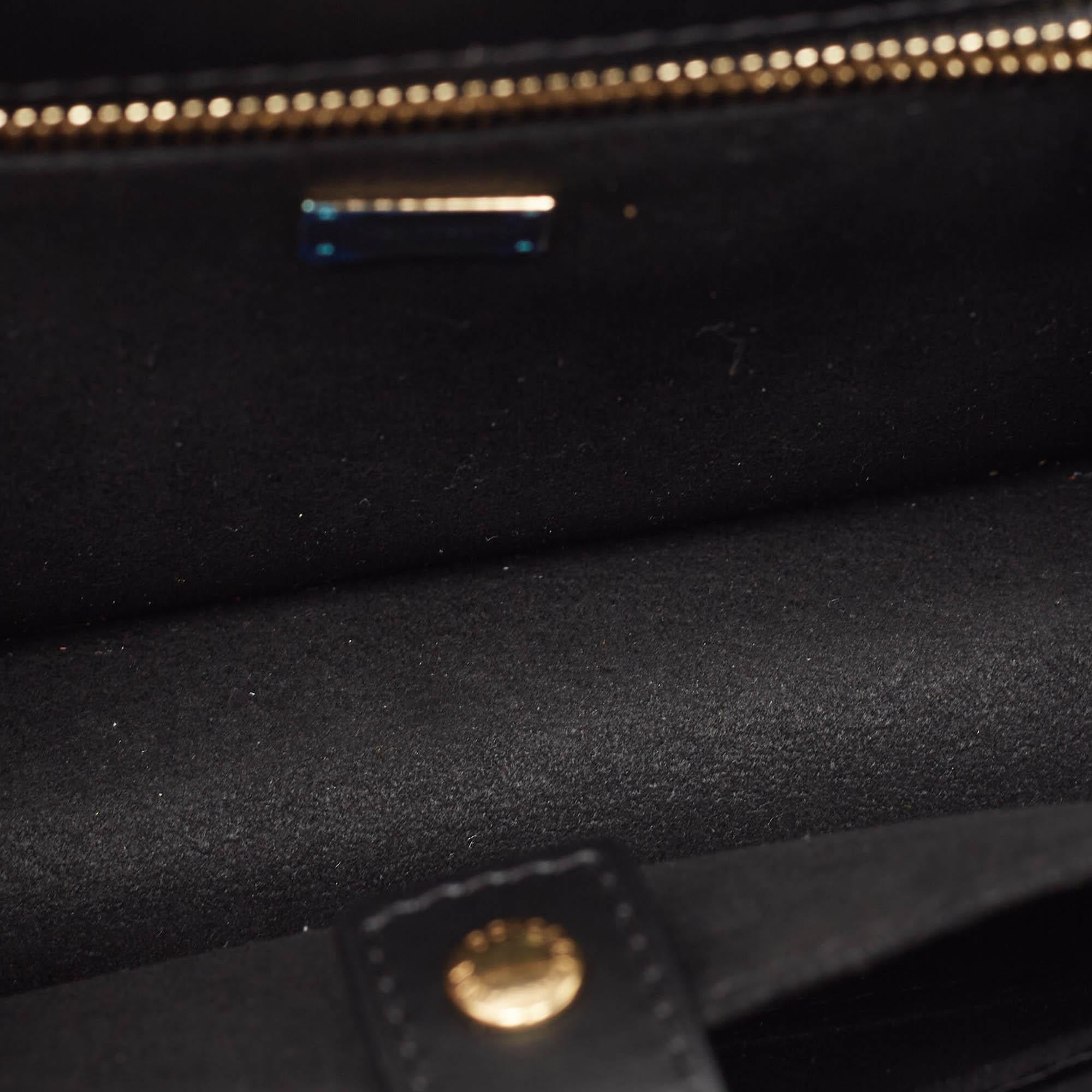 Dolce & Gabbana Black Leather DG Logo Crossbody Bag 3