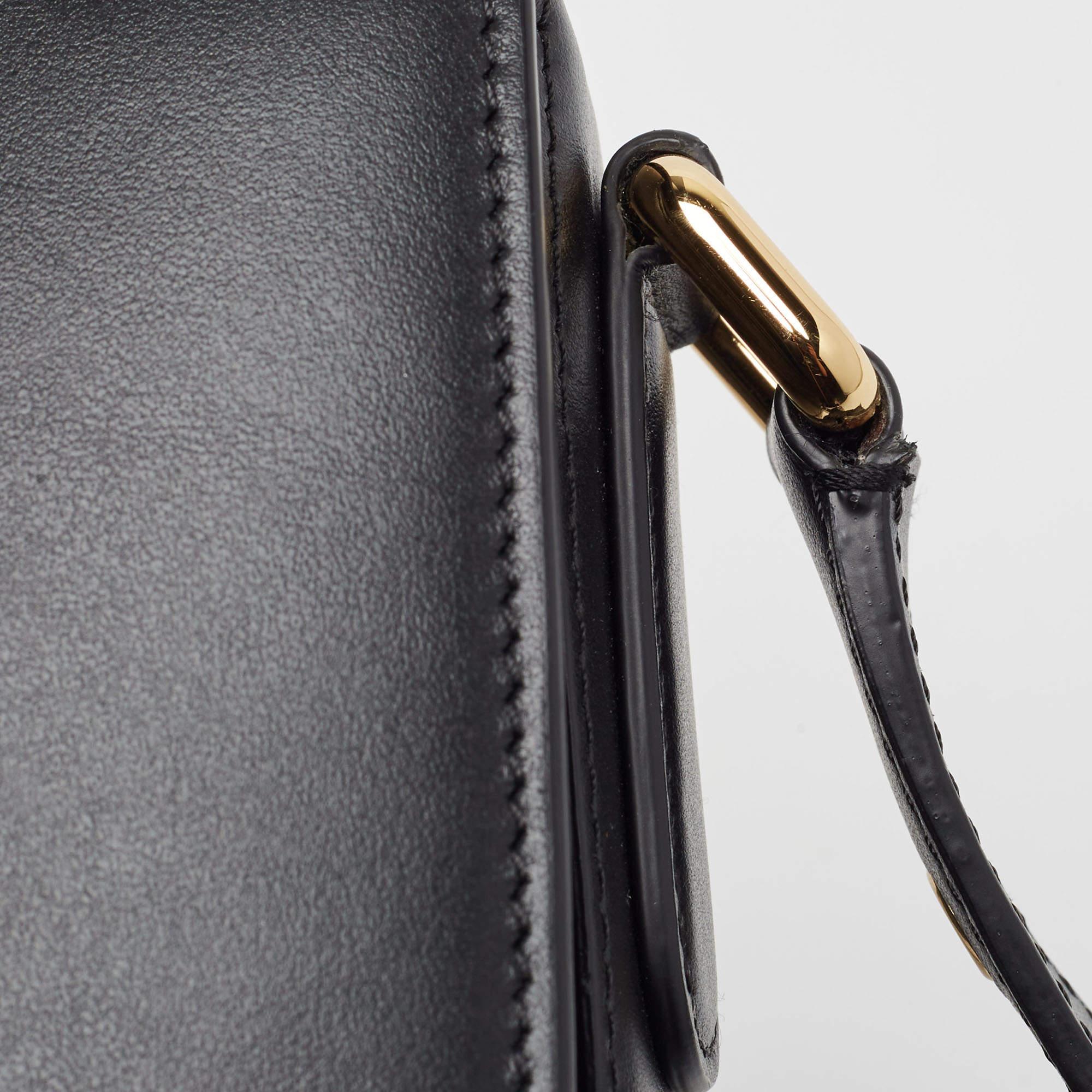 Dolce & Gabbana Black Leather DG Millennials Shoulder Bag 4