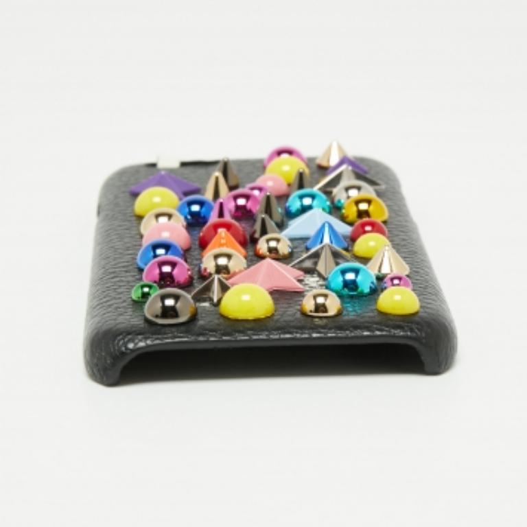 Funda para iPhone 6 Dolce & Gabbana de piel negra embellecida en venta 3