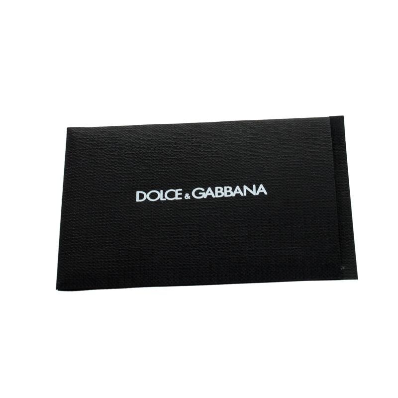 Dolce & Gabbana Black Leather Embroidered Logo Slip On Mules Size 44 2
