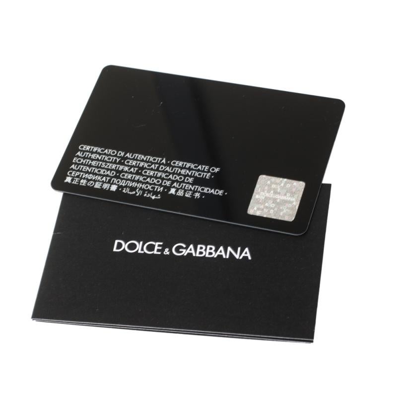 Dolce & Gabbana Black Leather Gothic Messenger Bag 5