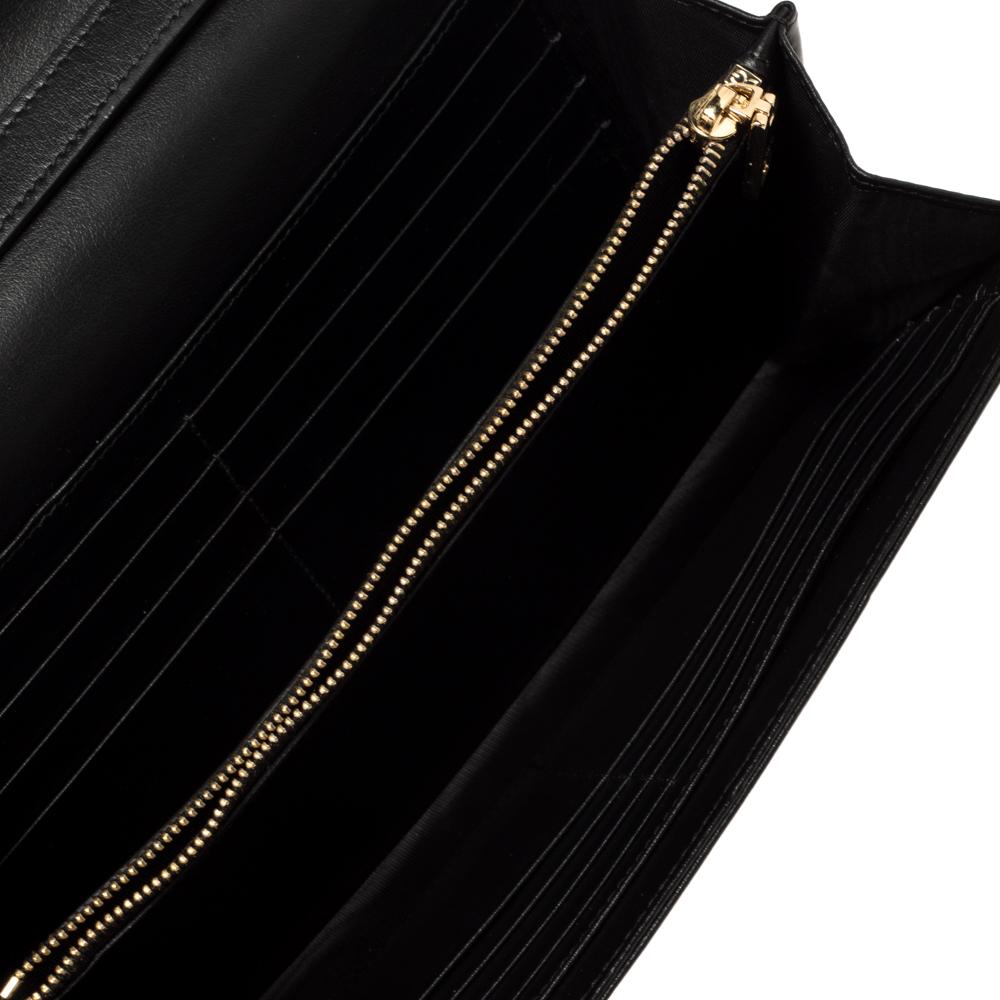 Dolce & Gabbana Black Leather L'amore e' Bellezza Shoulder Bag 5