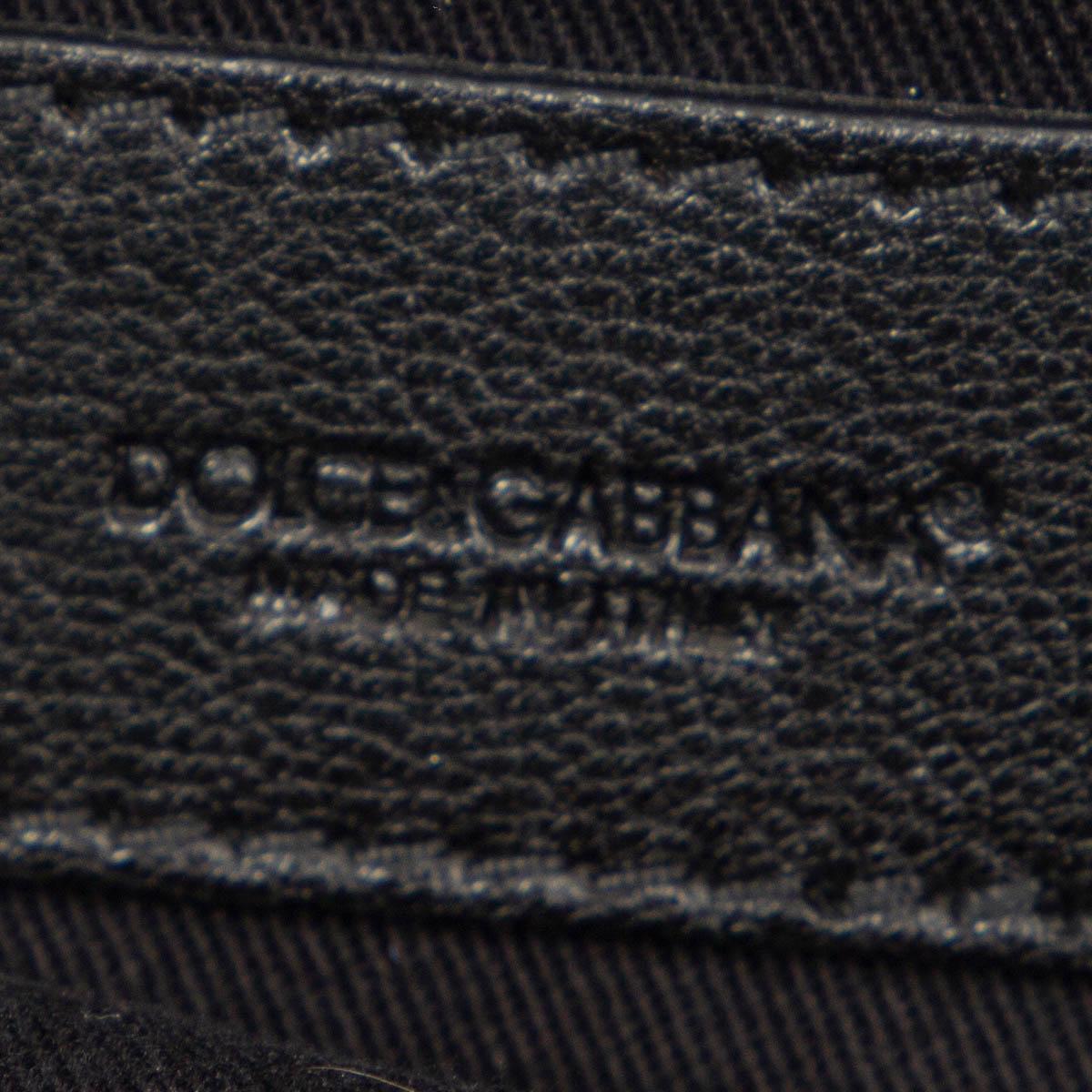 Women's DOLCE & GABBANA black leather MISS ROMANTIQUE Shoulder Bag For Sale