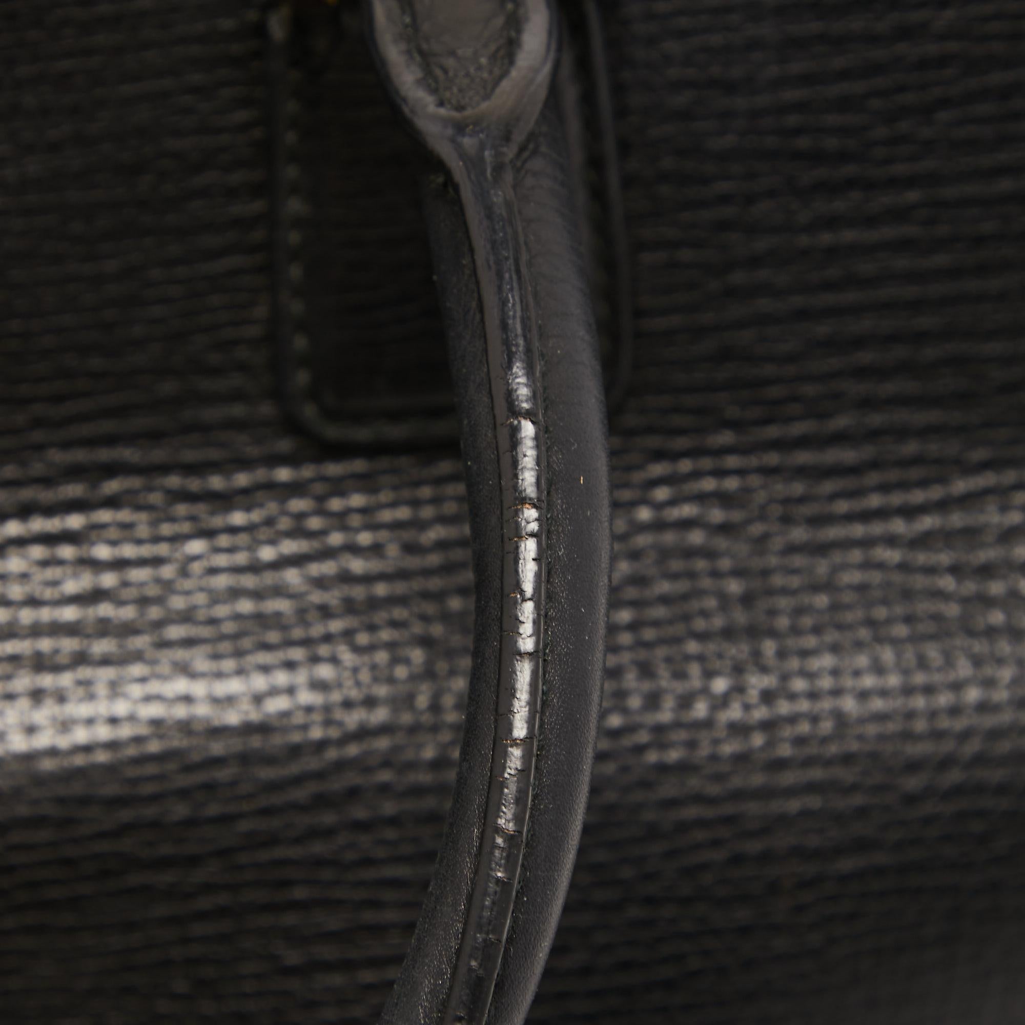 Dolce & Gabbana Black Leather Multi Compartment Tote 6