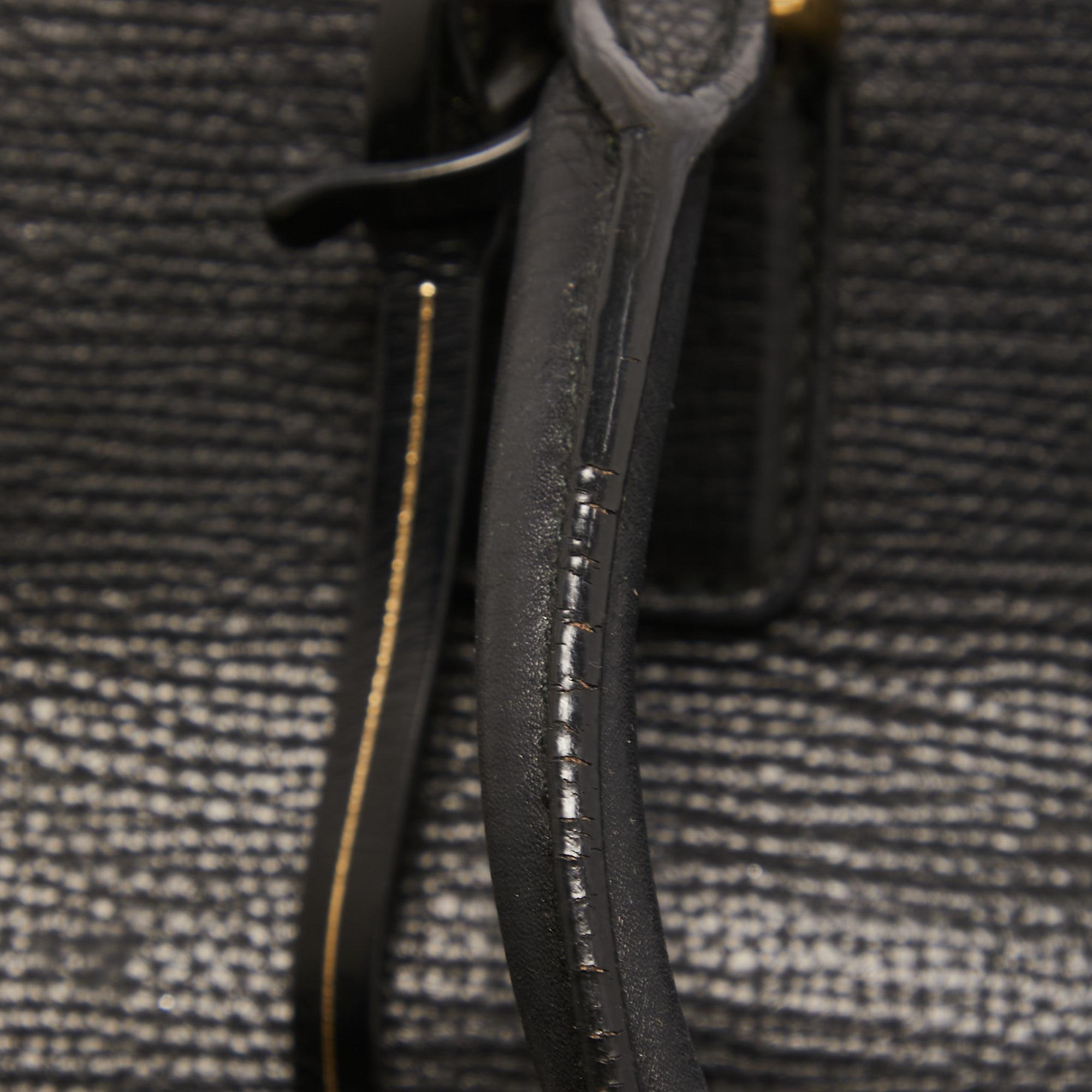 Dolce & Gabbana Black Leather Multi Compartment Tote 5