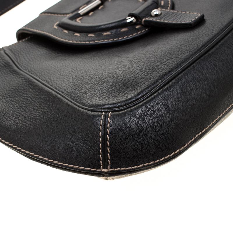 Dolce & Gabbana Black Leather Shoulder Bag For Sale 6