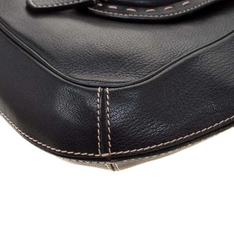 Dolce & Gabbana Black Leather Shoulder Bag 1